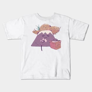 Mont Fuji Seasons - Spring Sticker Kids T-Shirt